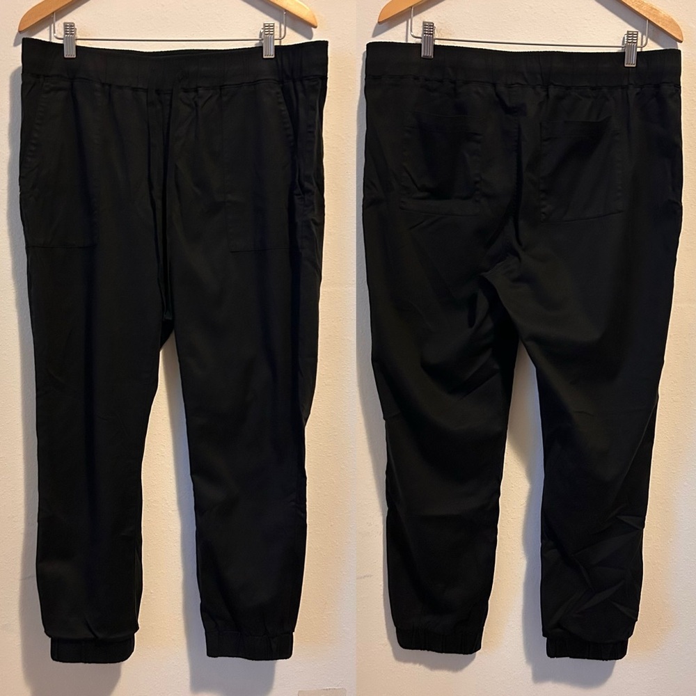 Buffalo David Bitton L Women’s Tencel Lyocell Blend Blk Drawstring Pants